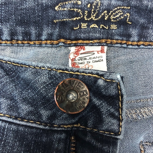 Silver Jeans Blue Aiko Bootcut Jeans Size 28 - Picture 7 of 12